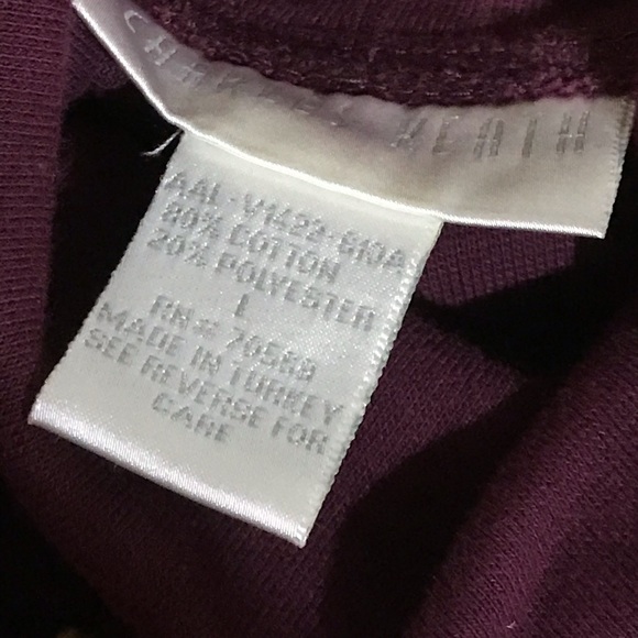 Vtg Quilted Studded Plush Velour Top - Picture 8 of 12